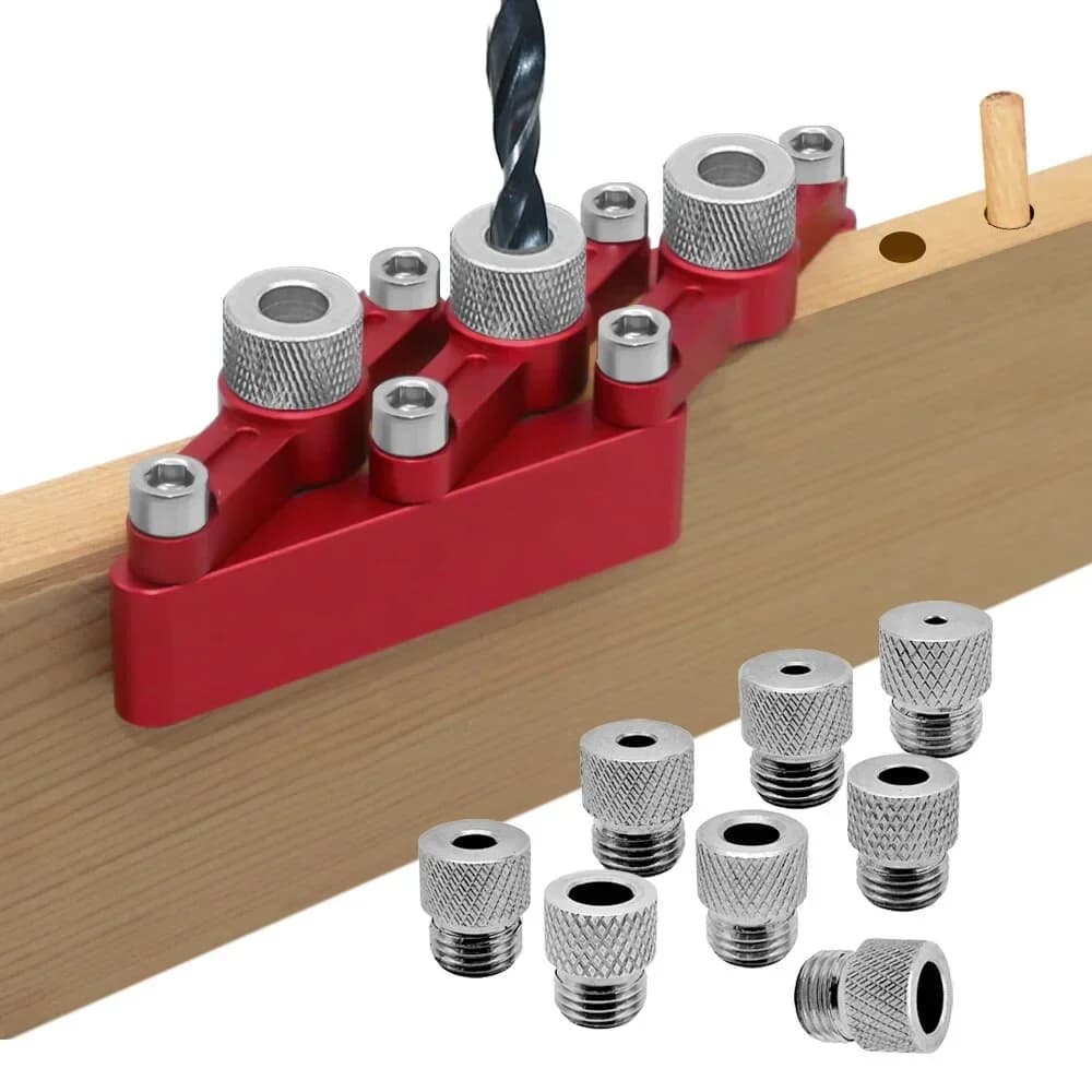 Sablon auto-centrant pentru conectori (dowels) cu manșoane 3-10mm