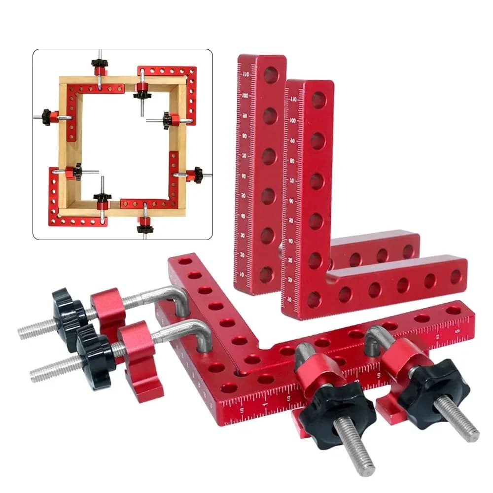 Clips de fixare unghi drept, formă L, 90°, 120-160mm