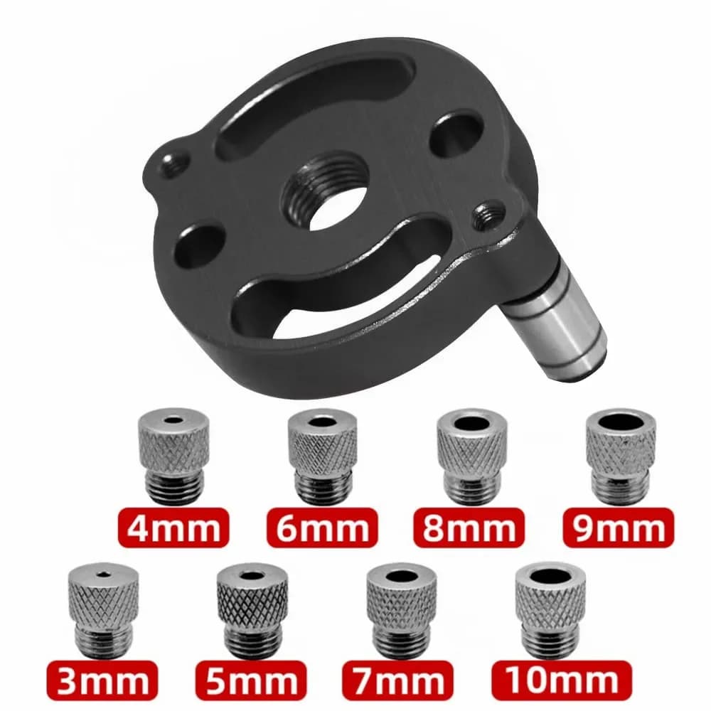 Ghid vertical auto-centrant pentru dopuri de lemn, 3-10mm