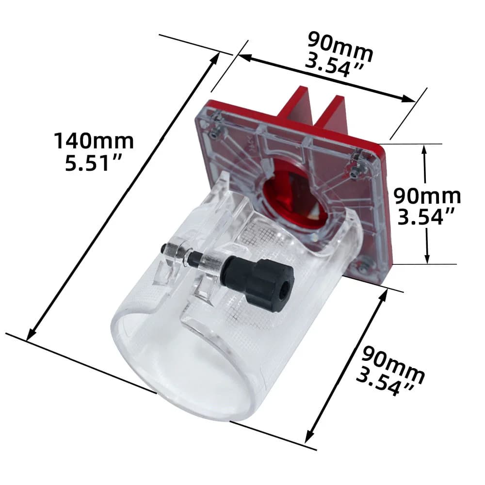 Bază de ghidaj pentru freza de contur 65mm