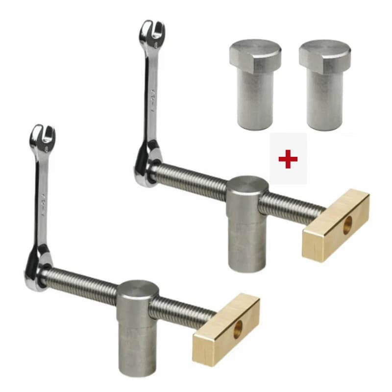 Clema reglabilă pentru masă de lucru cu orificii de 19/20mm
