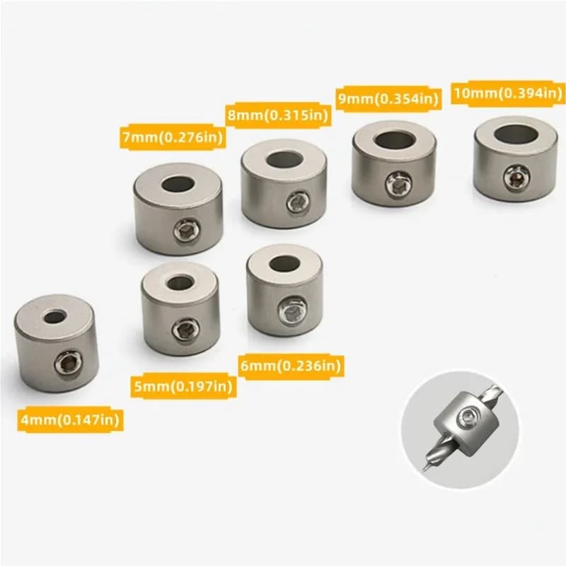 Inele de limită din oțel inoxidabil pentru jigsaw, 4-10mm