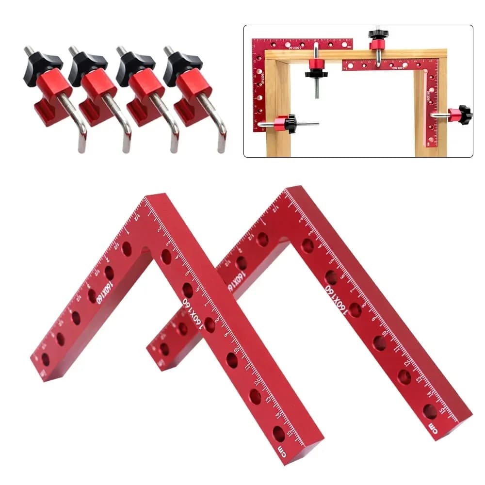 Clips de fixare unghi drept, formă L, 90°, 120-160mm