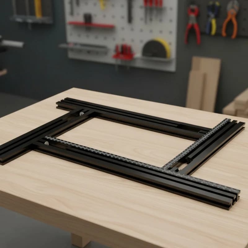 Ghidaje reglabile din aluminiu pentru finisare și frezare