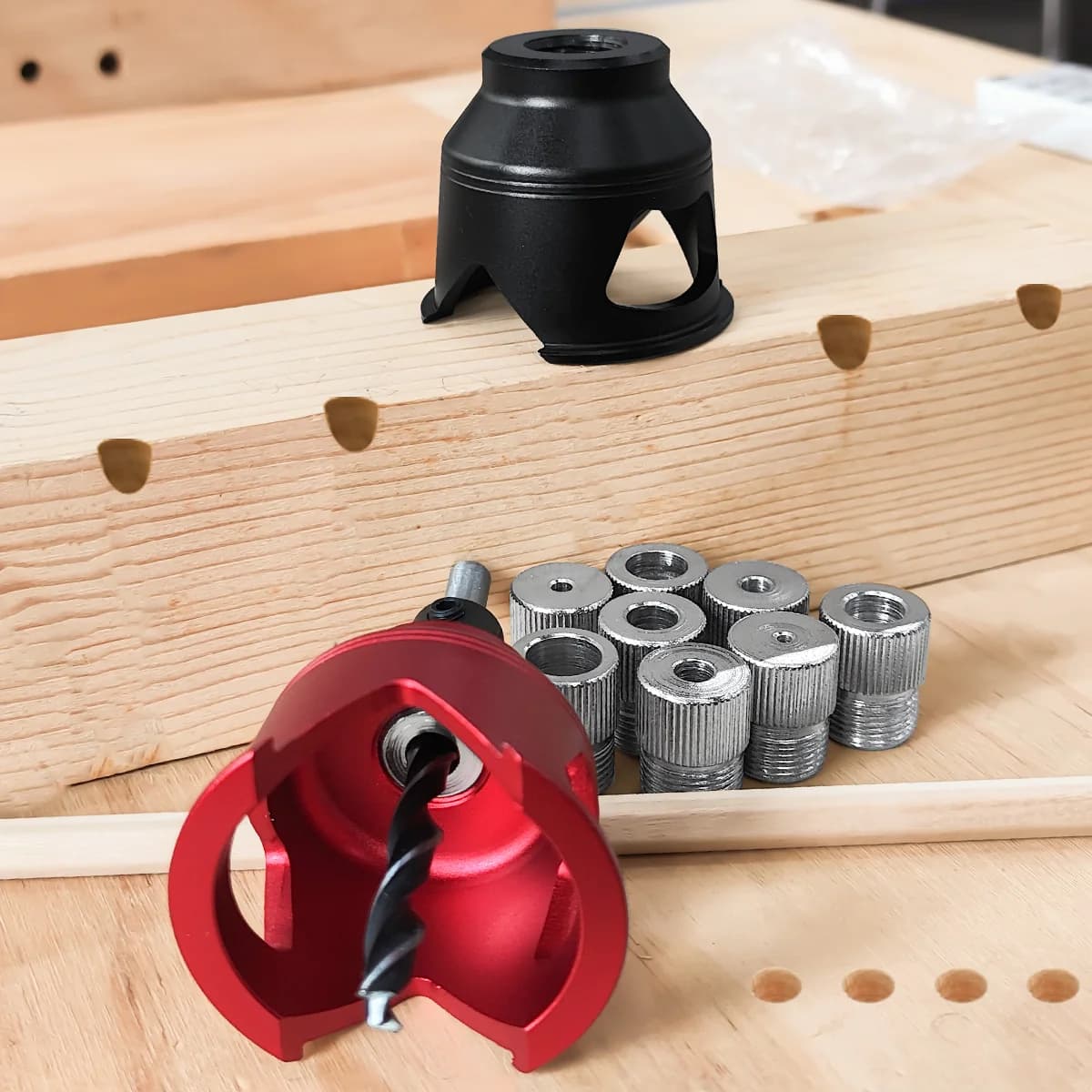 Kit de ghidaj vertical pentru găuri și conectori, 2-10mm