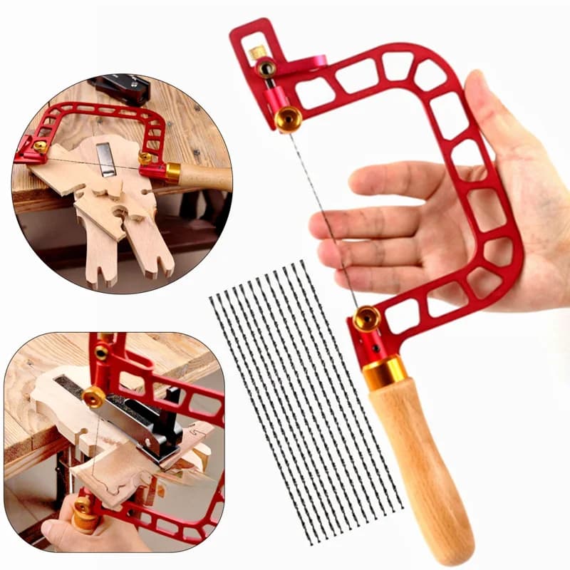 Fierăstrău bucată cu cadru din aluminiu și fir diamantat