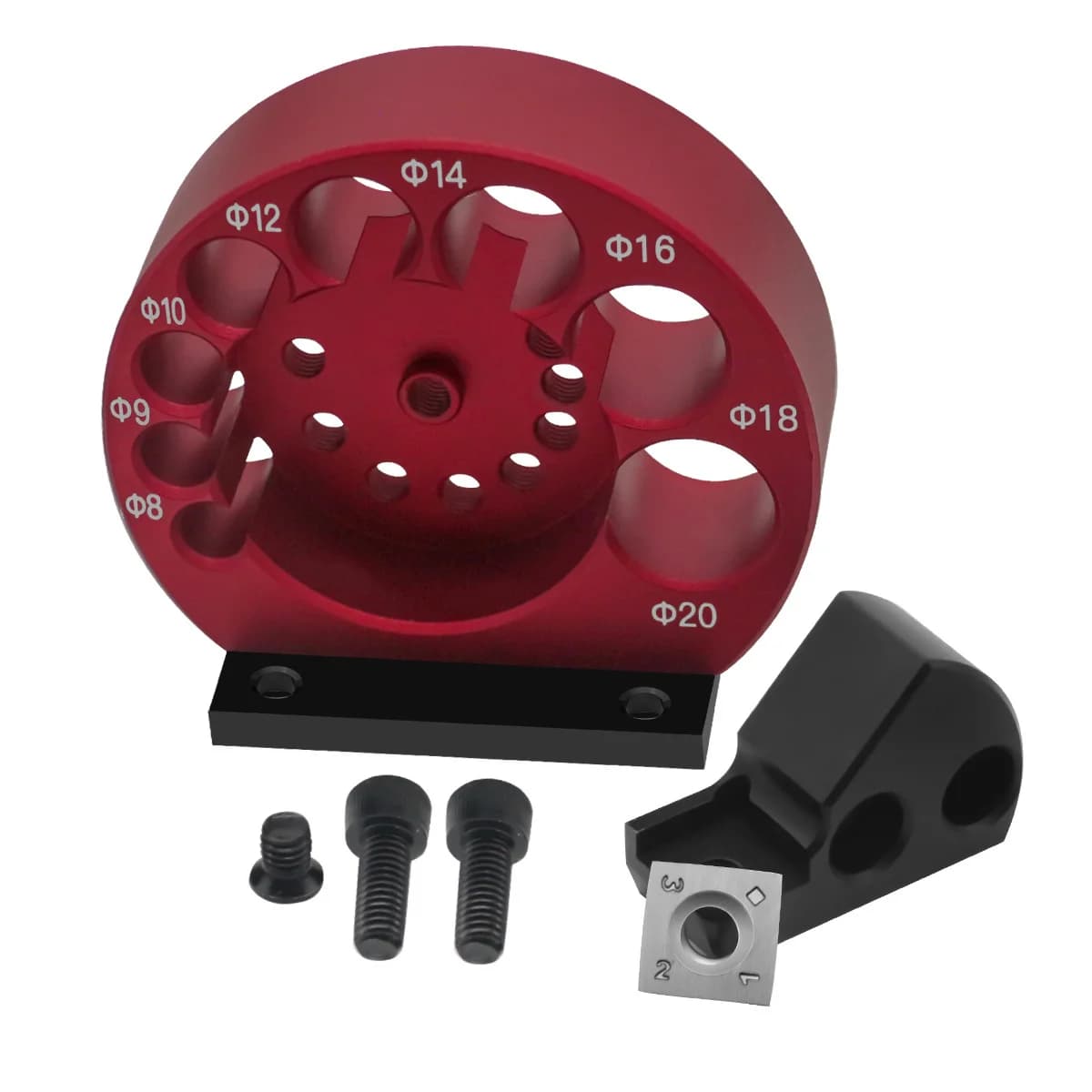 Calibru reglabil pentru fabricarea cuielor de lemn, 8 găuri, 8-20mm