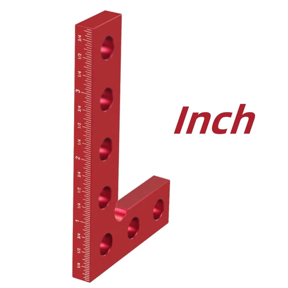 Echer de marcare margini la 90 grade, din aluminiu de precizie