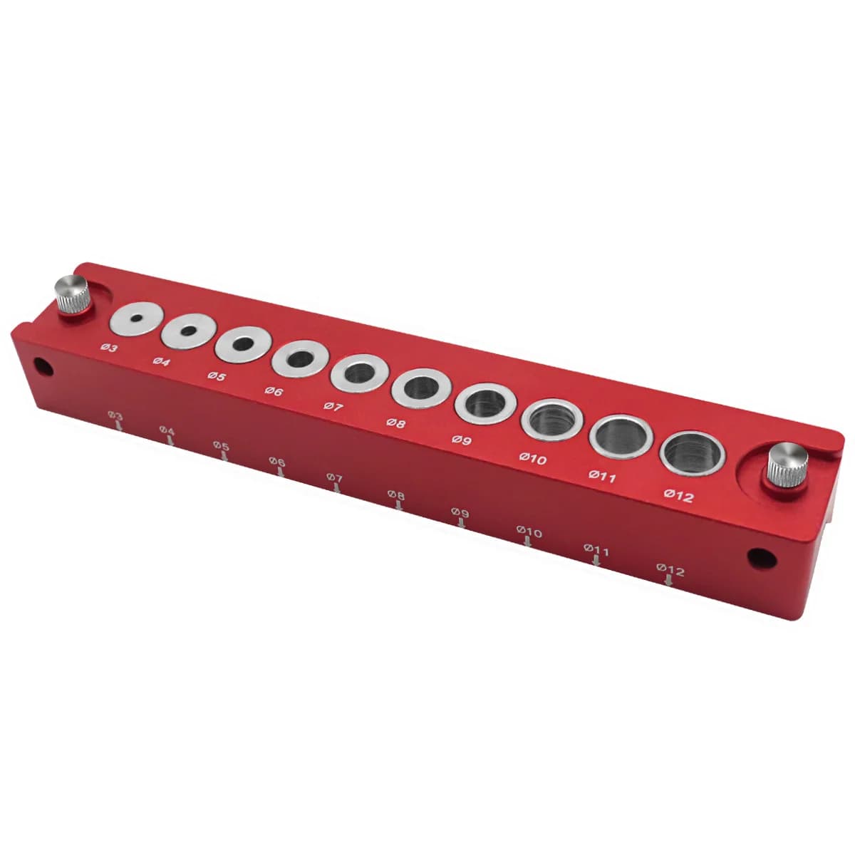 Kit de ghidaj pentru dopuri auto-centrant, pentru găuri de 3-12mm