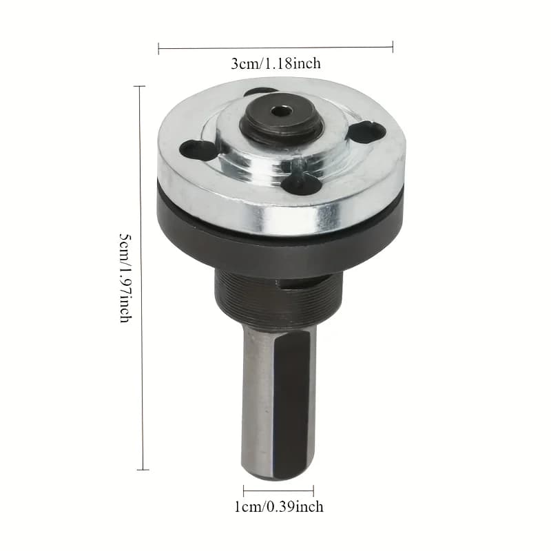 Adaptor universal de conversie pentru bormașină și discuri de lustruit