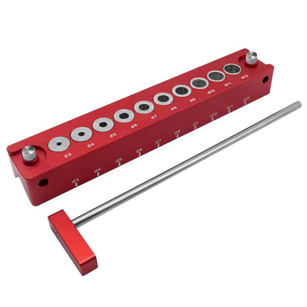 Ghid de găurire vertical auto-centrant pentru buzunare, 3-12mm