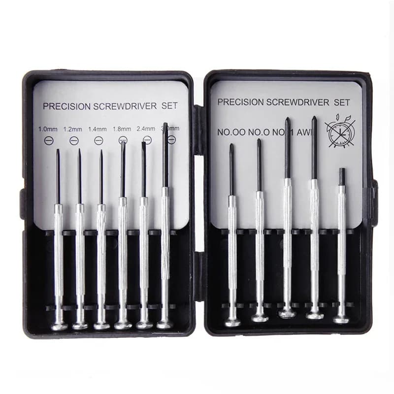 Set șurubelnițe micro de precizie, 11 piese