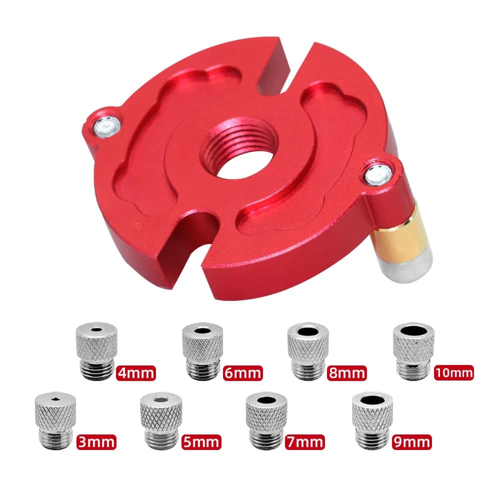 Kit Ghid Autocentrant pentru Cuie de Lemn 3-10mm