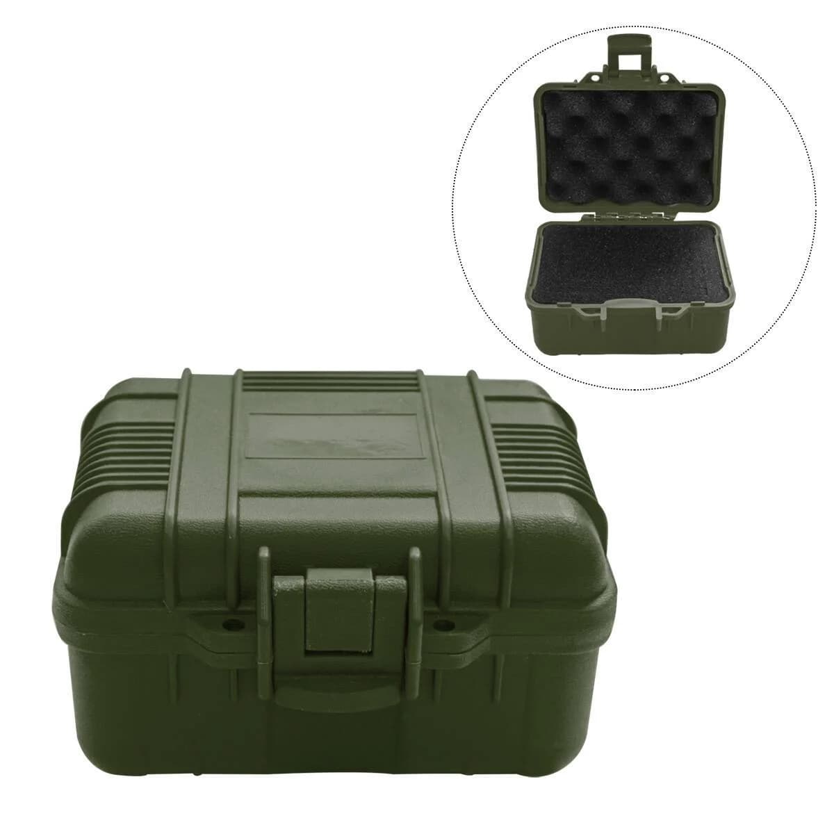 Husă portabilă din plastic rigid cu spumă antishoc