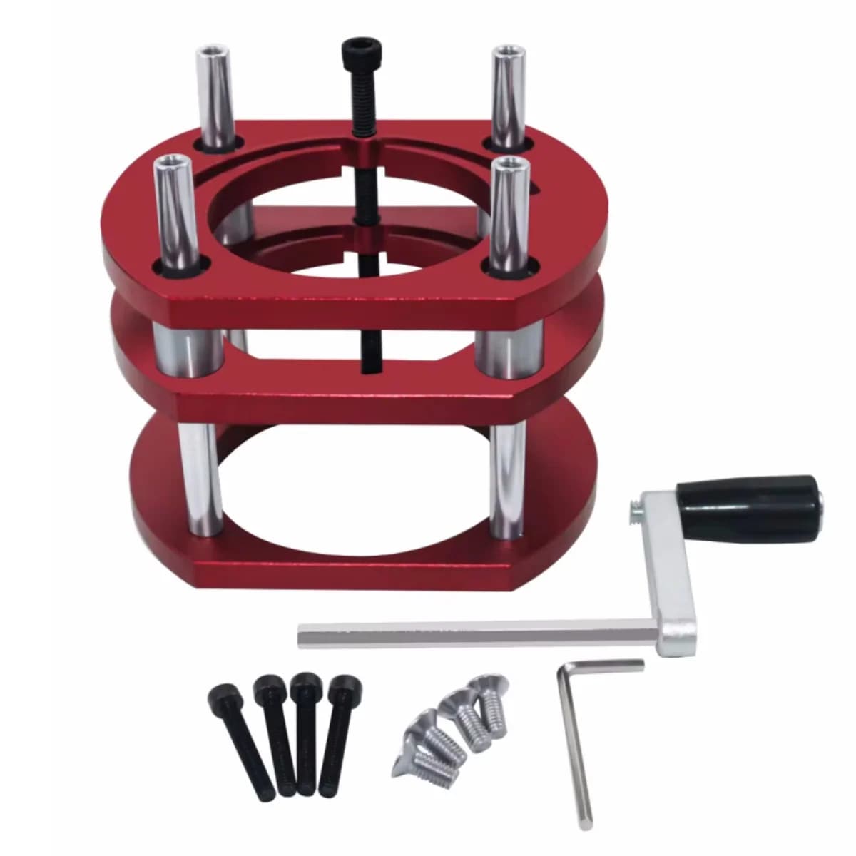 Kit placă inserție masină freză CNC, aluminiu, lift inclus, 65mm