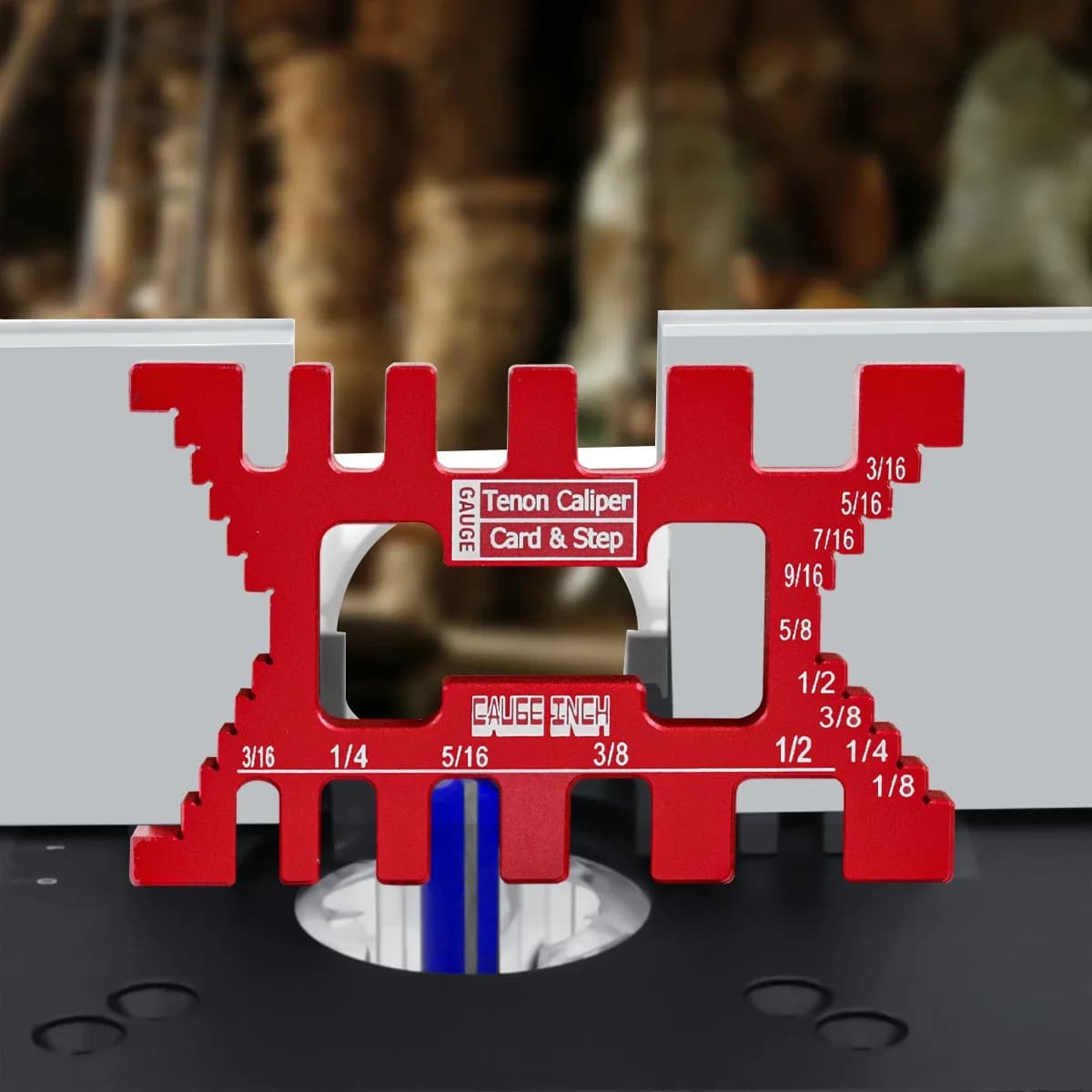 Calibru de precizie pentru spațiile de tenon metric și imperial