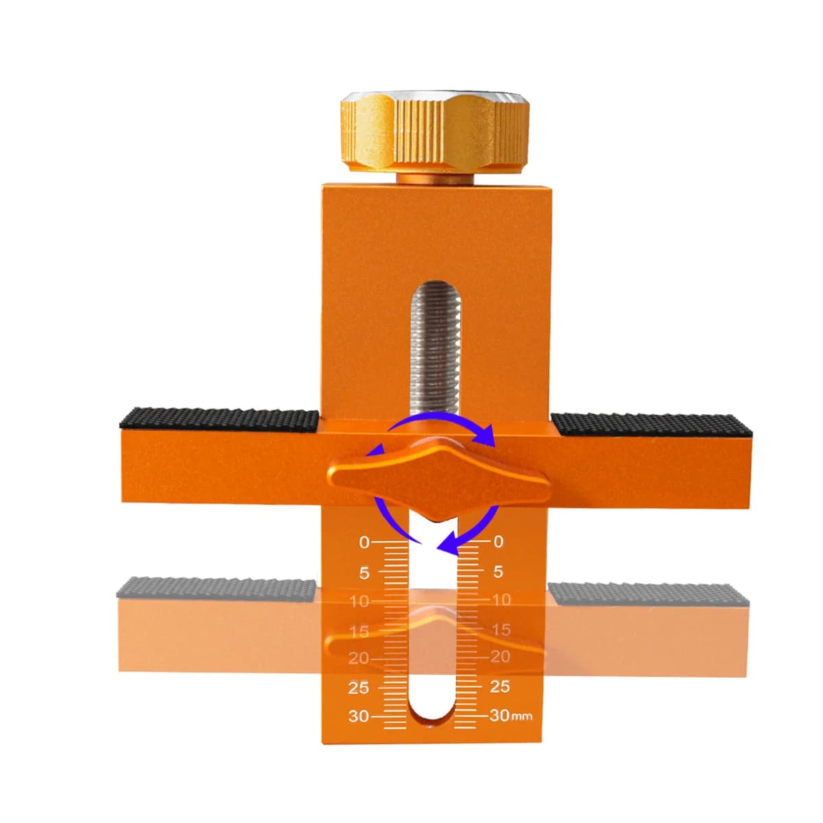 Jig reglabil pentru montarea ușilor de dulap, 7-40mm