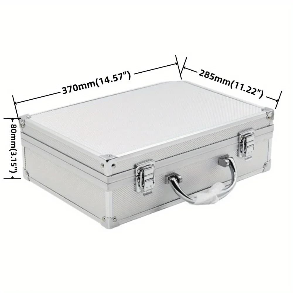 Husă portabilă de aluminiu rezistentă la impact