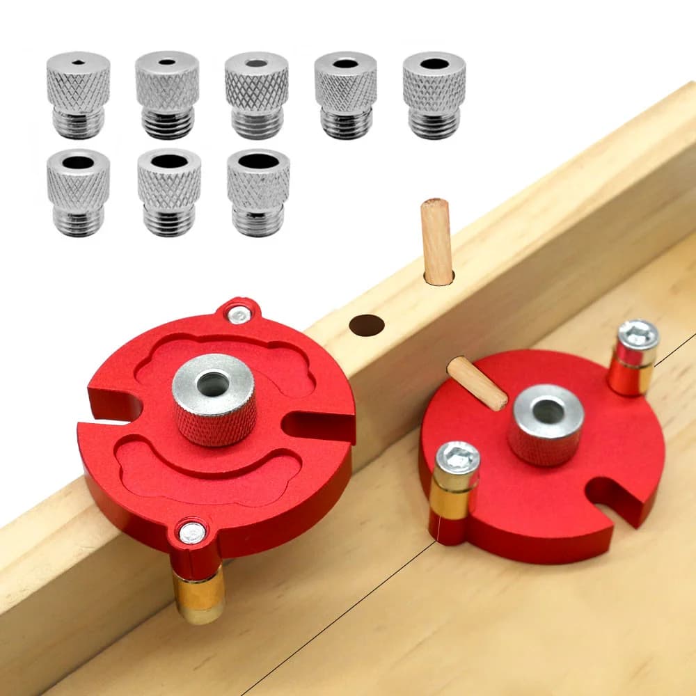 Kit pentru jignit cuie din lemn 3-10mm, Ghid auto-centrant