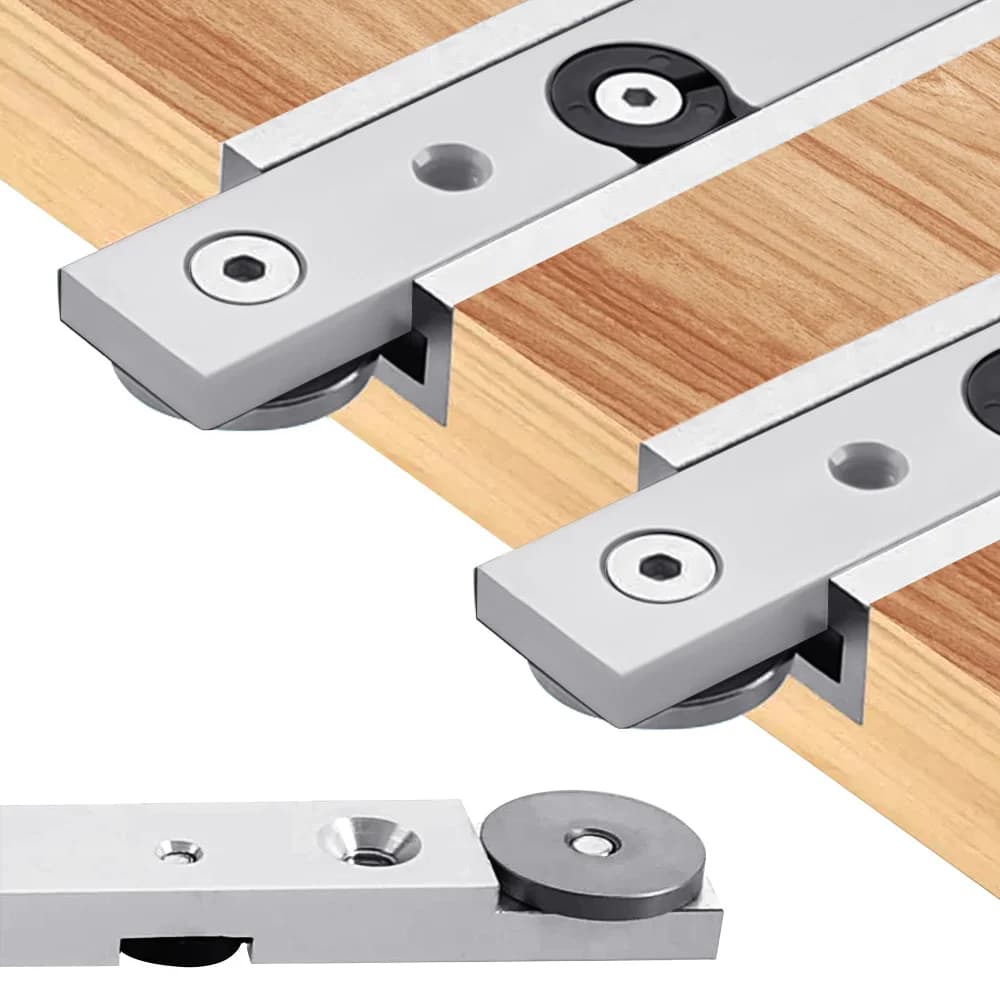 Bară glisantă din aluminiu pentru profil T-slot, 300/450/650mm