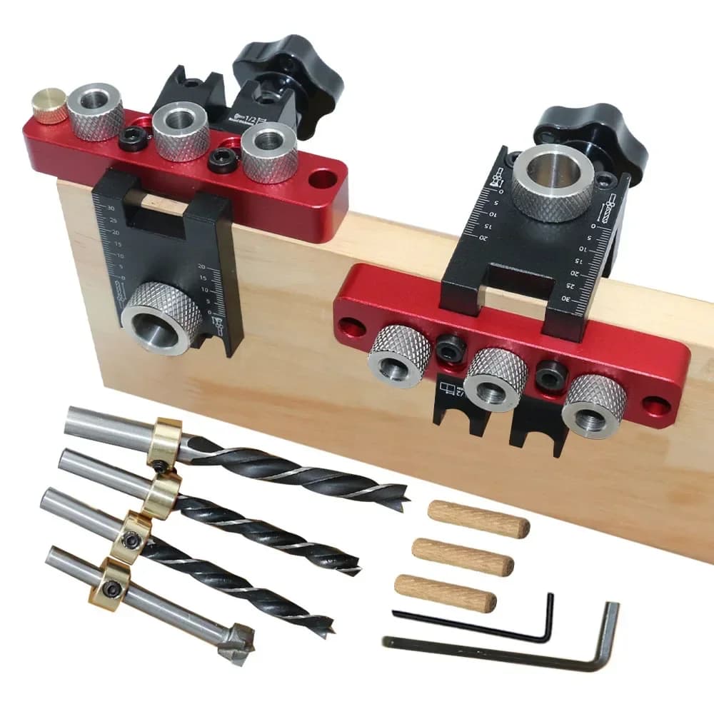 Kit de calibratoare reglabile 3-in-1 pentru găuri buzunar și cuiere