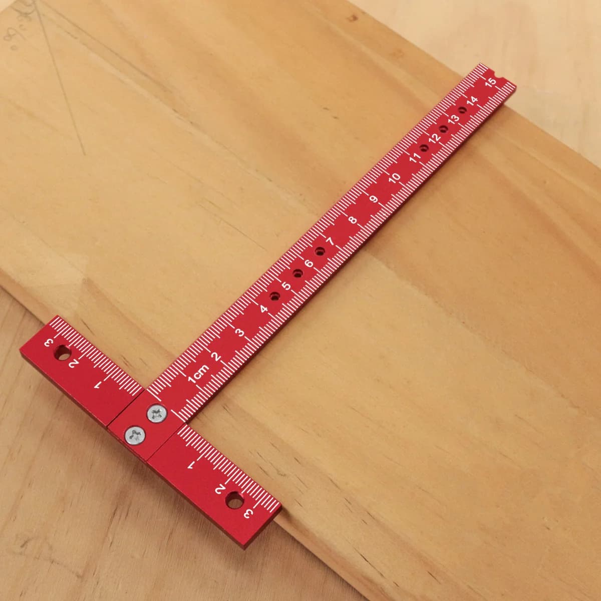 Rigla T din aliaj de aluminiu pentru desen tehnic