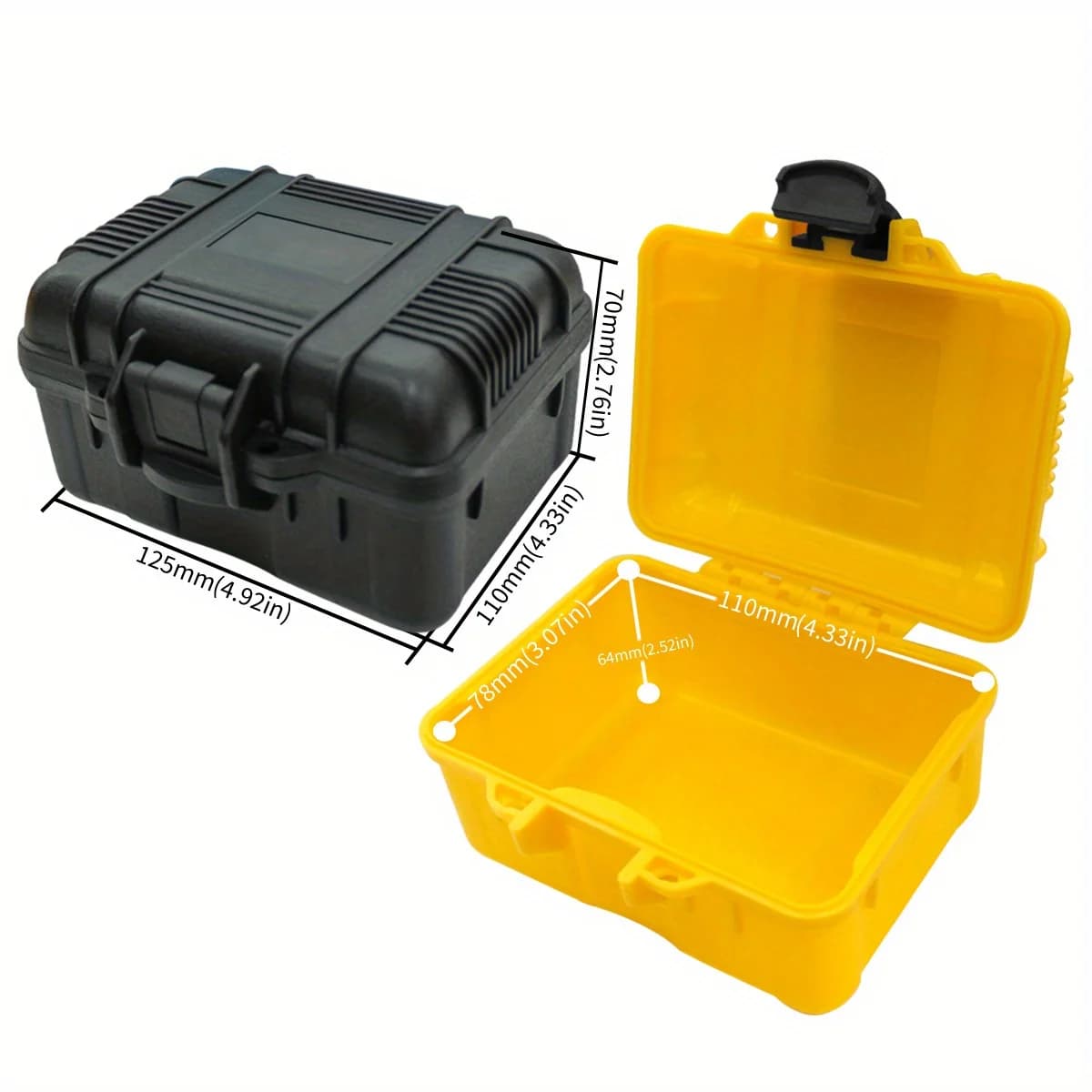 Cutie de depozitare și organizare ceasuri din plastic durabil