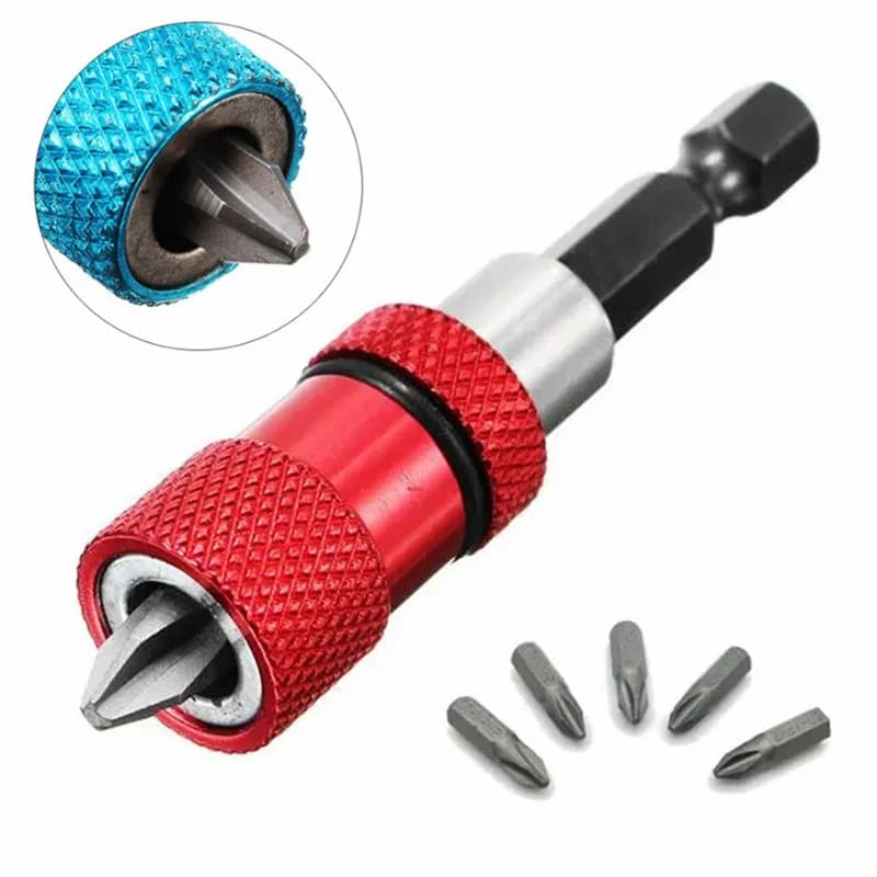 Extensie magnetică reglabilă pentru șurubelniță cu coadă hexagonală, 60mm