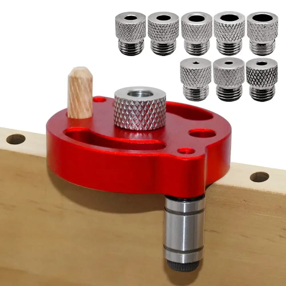 Jig vertical auto-centrare îmbunătățit pentru găuri pocket, 3-10mm