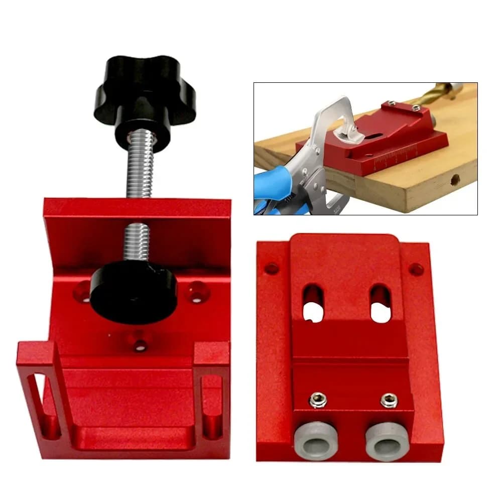 Kit ghidă reglabilă pentru găuri oblice cu burghiu de 9mm