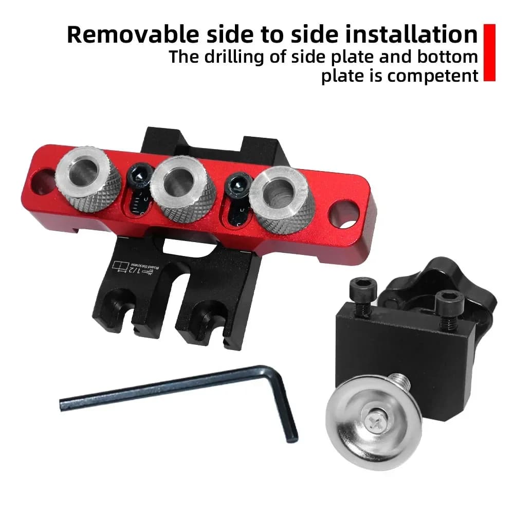 Kit jig pentru dopuri din lemn, reglabil, 3-în-1