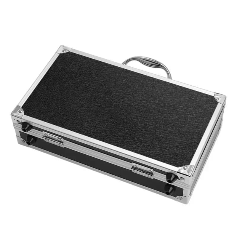 Cutie scule portabilă din aluminiu cu căptușeală din burete 30x17x8cm