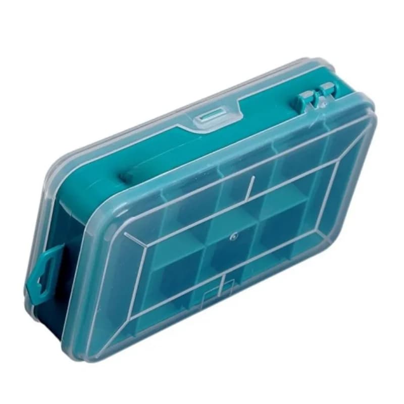 Cutie scule din plastic transparent dublu, 160x92x44mm